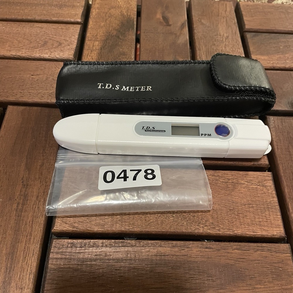 ✅10 Digital TDS Meter Water Quality Tester for RO DI Filters Aquarium Etc#️⃣0478